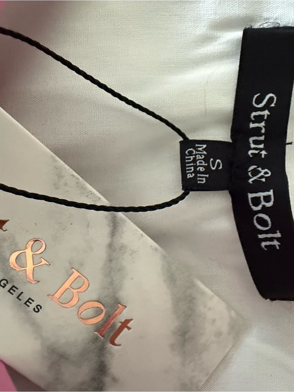 Strut & Bolt Peplum Sleeveless Top - Picture 5 of 6